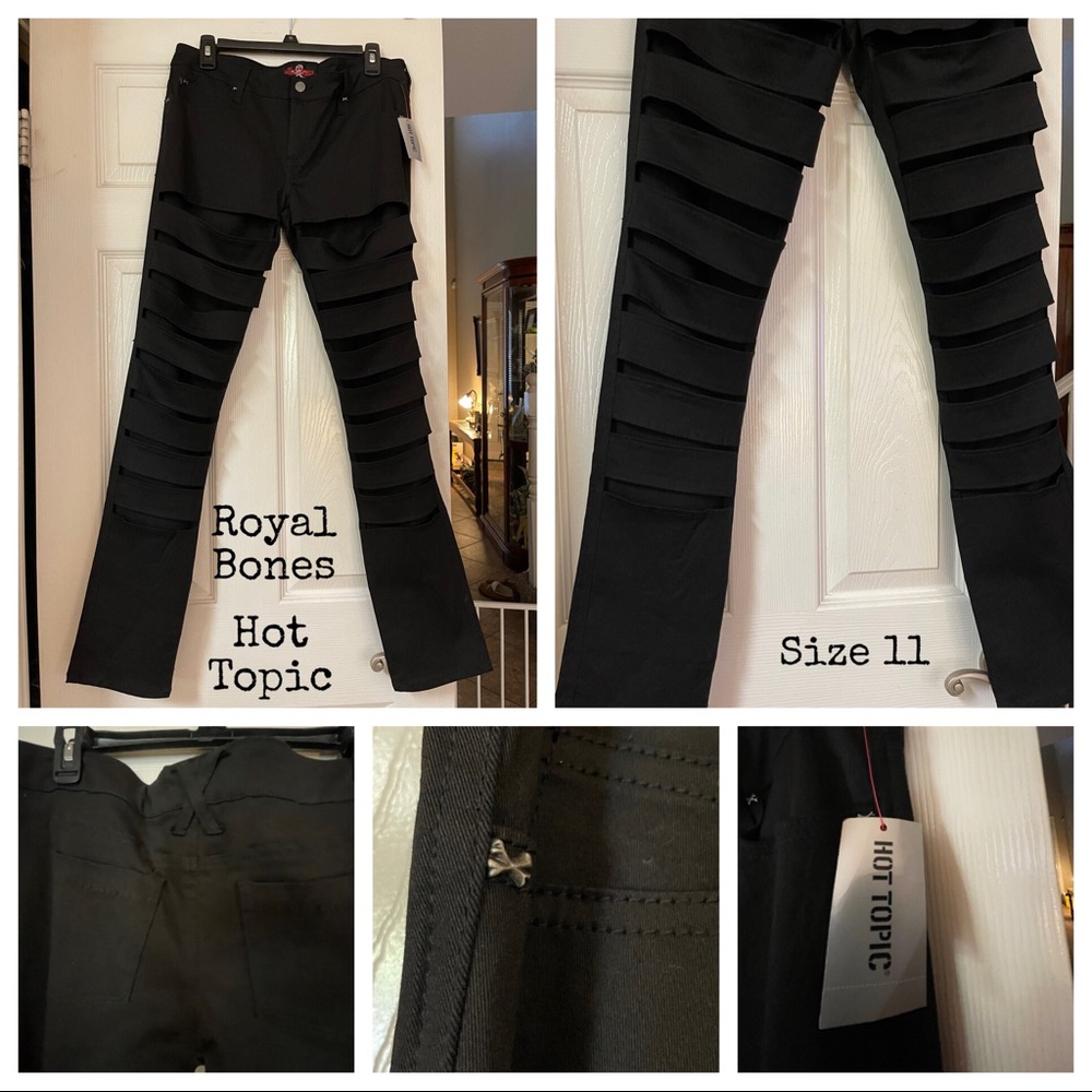 Royal Bones Jeans from Hot Topic
